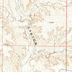 United States Geological Survey Bayard NE, NE (1965, 24000-Scale) digital map