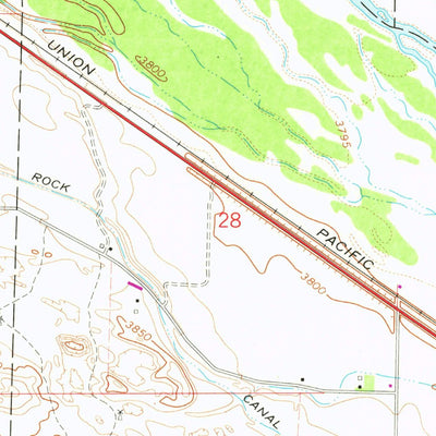 United States Geological Survey Bayard SW, NE (1965, 24000-Scale) digital map