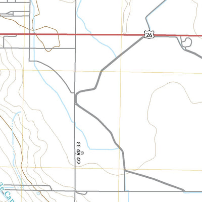 United States Geological Survey Bayard SW, NE (2021, 24000-Scale) digital map