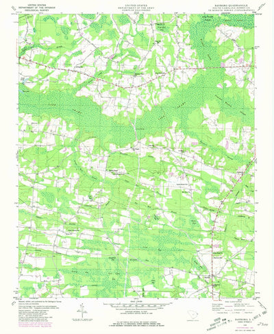 United States Geological Survey Bayboro, SC (1948, 24000-Scale) digital map