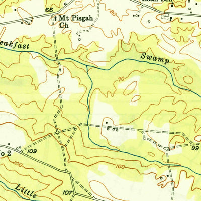 United States Geological Survey Bayboro, SC (1949, 24000-Scale) digital map