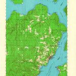 United States Geological Survey Bayfield, WI (1964, 62500-Scale) digital map