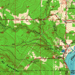 United States Geological Survey Bayfield, WI (1964, 62500-Scale) digital map