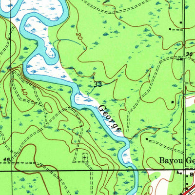 United States Geological Survey Bayhead, FL (1944, 24000-Scale) digital map