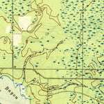 United States Geological Survey Bayhead, FL (1945, 31680-Scale) digital map