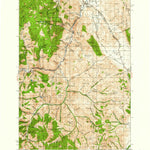 United States Geological Survey Bayhorse, ID (1929, 125000-Scale) digital map