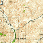 United States Geological Survey Bayhorse, ID (1929, 125000-Scale) digital map