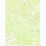 United States Geological Survey Bayhorse Lake, ID (1963, 24000-Scale) digital map
