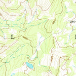 United States Geological Survey Bayhorse Lake, ID (1963, 24000-Scale) digital map