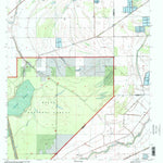 United States Geological Survey Bayland, MS (2000, 24000-Scale) digital map