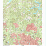 United States Geological Survey Bayleaf, NC (1993, 24000-Scale) digital map