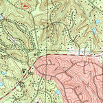 United States Geological Survey Bayleaf, NC (1993, 24000-Scale) digital map