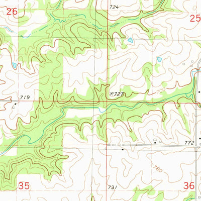United States Geological Survey Baylis, IL (1981, 24000-Scale) digital map