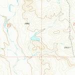 United States Geological Survey Baylor, MT (1973, 24000-Scale) digital map