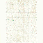 United States Geological Survey Baylor NE, MT (1973, 24000-Scale) digital map