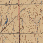 United States Geological Survey Bayneville, KS (1943, 31680-Scale) digital map