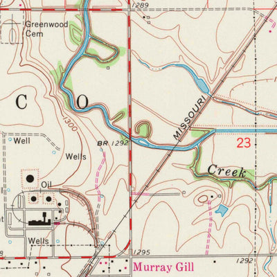 United States Geological Survey Bayneville, KS (1961, 24000-Scale) digital map