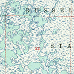 United States Geological Survey Bayou Blanc, LA (1948, 24000-Scale) digital map