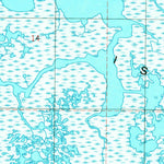 United States Geological Survey Bayou Blanc, LA (1999, 24000-Scale) digital map