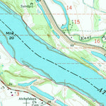 United States Geological Survey Bayou Current, LA (1969, 24000-Scale) digital map