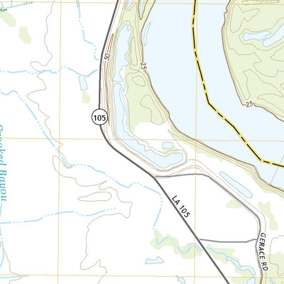 United States Geological Survey Bayou Current, LA (2020, 24000-Scale) digital map
