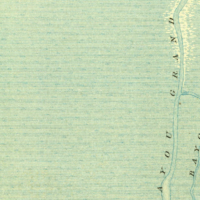 United States Geological Survey Bayou Du Large, LA (1894, 62500-Scale) digital map