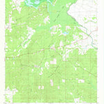 United States Geological Survey Bayou Pierre Lake, LA (1980, 24000-Scale) digital map