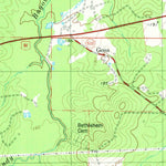 United States Geological Survey Bayou Pierre Lake, LA (1980, 24000-Scale) digital map