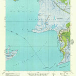 United States Geological Survey Bayou Sale, LA (1957, 62500-Scale) digital map