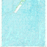 United States Geological Survey Bayou Sauveur, LA (1994, 24000-Scale) digital map