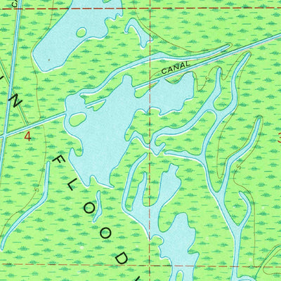 United States Geological Survey Bayou Sorrel, LA (1969, 24000-Scale) digital map