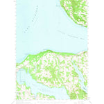 United States Geological Survey Bayshore, MI (1958, 62500-Scale) digital map