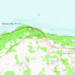 United States Geological Survey Bayshore, MI (1958, 62500-Scale) digital map