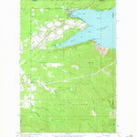 United States Geological Survey Bayview, ID (1967, 24000-Scale) digital map