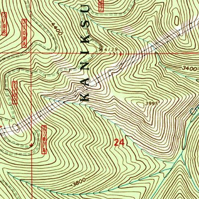 United States Geological Survey Bayview, ID (1996, 24000-Scale) digital map