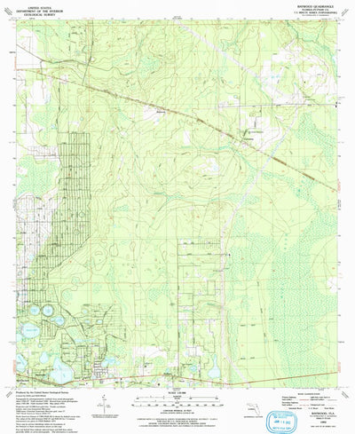 United States Geological Survey Baywood, FL (1993, 24000-Scale) digital map