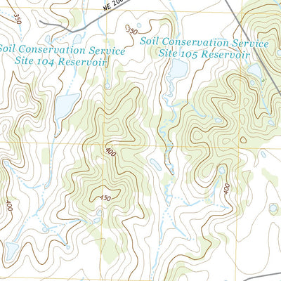 United States Geological Survey Bazette, TX (2022, 24000-Scale) digital map
