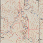 United States Geological Survey Bazine, KS (1966, 24000-Scale) digital map