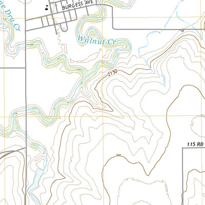 United States Geological Survey Bazine, KS (2022, 24000-Scale) digital map