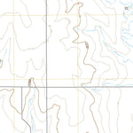 United States Geological Survey Bazine SE, KS (2022, 24000-Scale) digital map