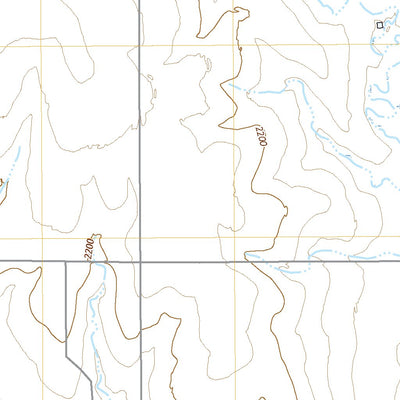 United States Geological Survey Bazine SE, KS (2022, 24000-Scale) digital map