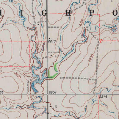 United States Geological Survey Bazine SW, KS (1970, 24000-Scale) digital map