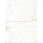 United States Geological Survey Beach East, ND (1980, 24000-Scale) digital map