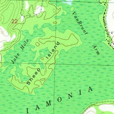 United States Geological Survey Beachton, GA-FL (1982, 24000-Scale) digital map