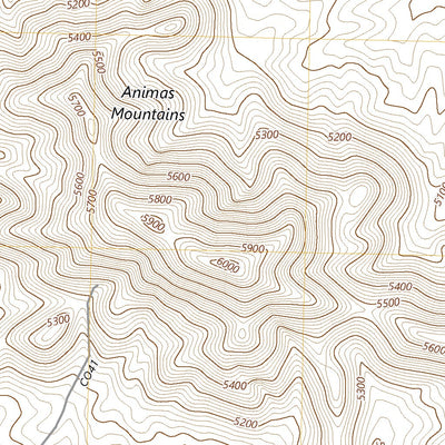 United States Geological Survey Beacon Hill, NM (2023, 24000-Scale) digital map