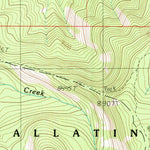 United States Geological Survey Beacon Point, MT (1988, 24000-Scale) digital map