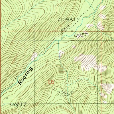 United States Geological Survey Beacon Point, MT (1988, 24000-Scale) digital map