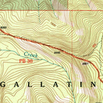 United States Geological Survey Beacon Point, MT (2000, 24000-Scale) digital map