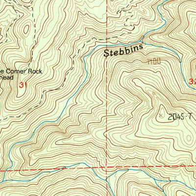 United States Geological Survey Beacon Rock, WA (1986, 24000-Scale) digital map