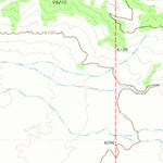 United States Geological Survey Beacon Well, AZ (1972, 24000-Scale) digital map